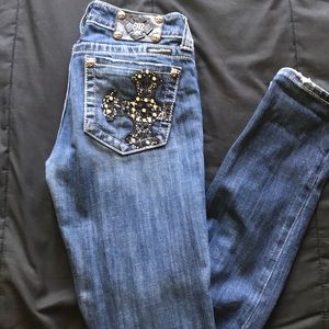Miss me skinny jeans size 27